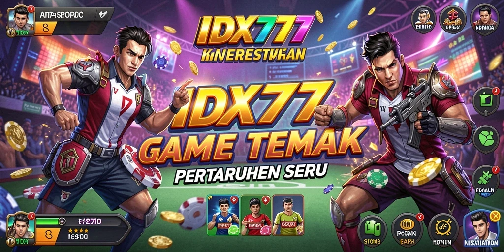 Tampilan seru gameplay TPS di IDX777 dengan aksi menegangkan.